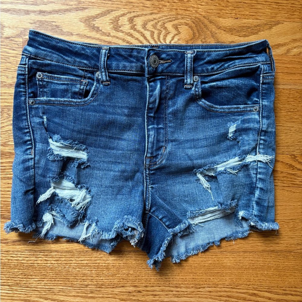 American Eagle Next Level Stretch Jean Shorts Demin 12